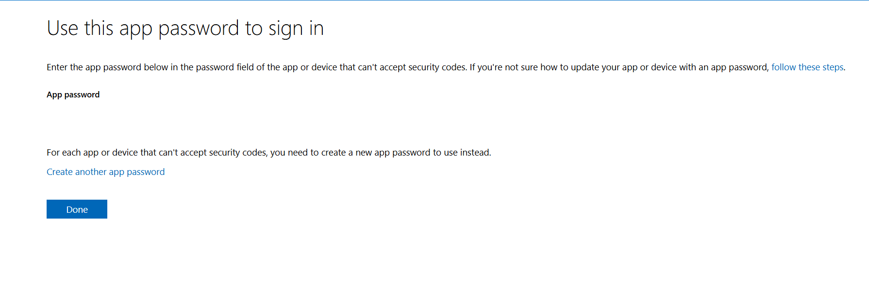 Outlook SMTP reference placeholder